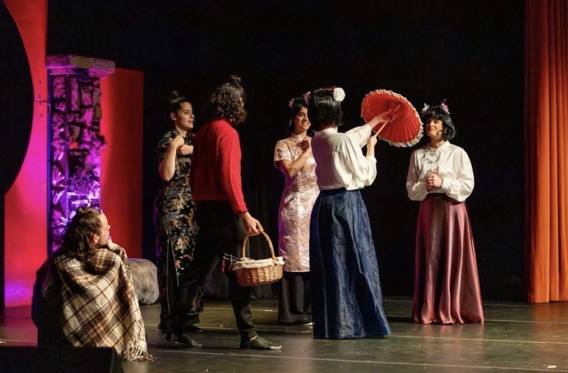 Mulan na cena de treino