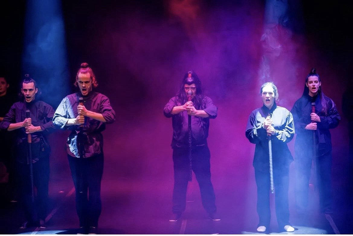 Sequência épica de batalha